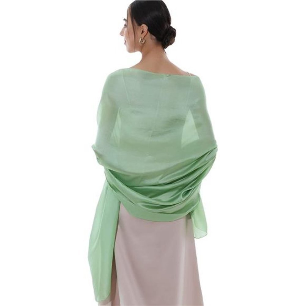 Pashmina Shawls Wraps For Evening Green